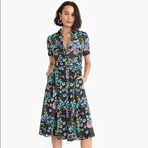 Floral shirt dress from Abigail Borg for J. Crew